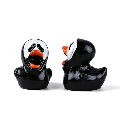 🐥 Halloween Duck Ornaments – Cute Spooky Decor