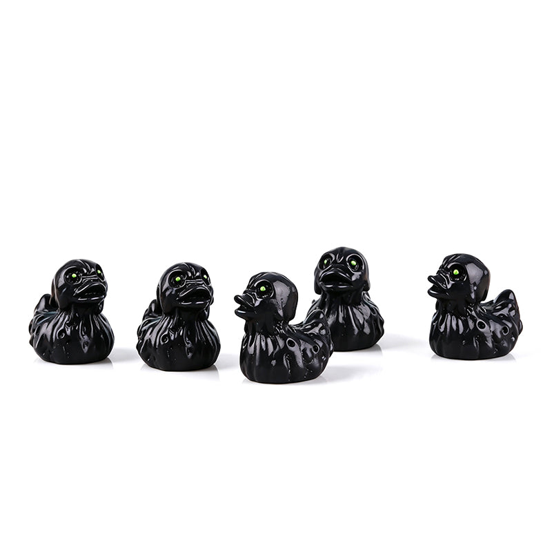🐥 Halloween Duck Ornaments – Cute Spooky Decor