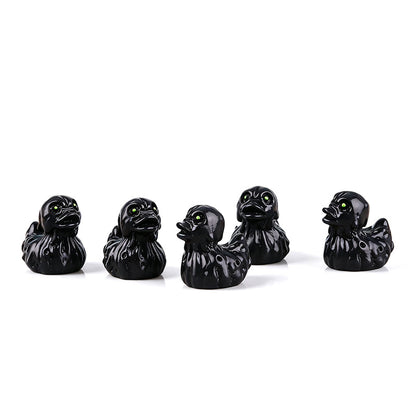 🐥 Halloween Duck Ornaments – Cute Spooky Decor