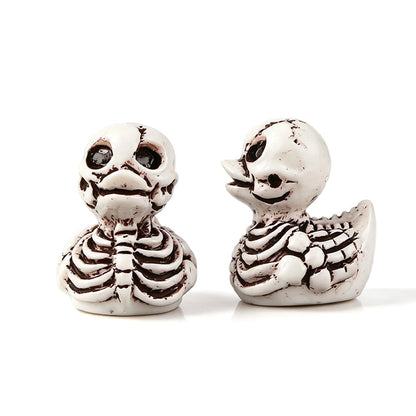 🐥 Halloween Duck Ornaments – Cute Spooky Decor