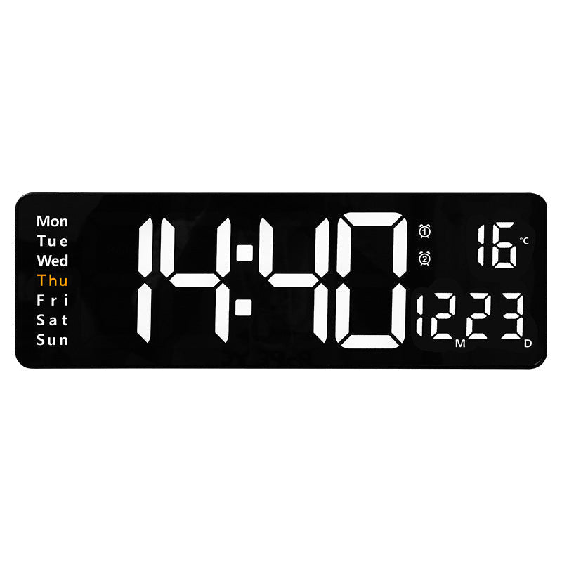 🕐💡49% OFF! ⌚16" Large Digital Clock with Temperature, Date, Auto DST, Night Light, Auto Brightness Dimmer – Smart Display for Every Room