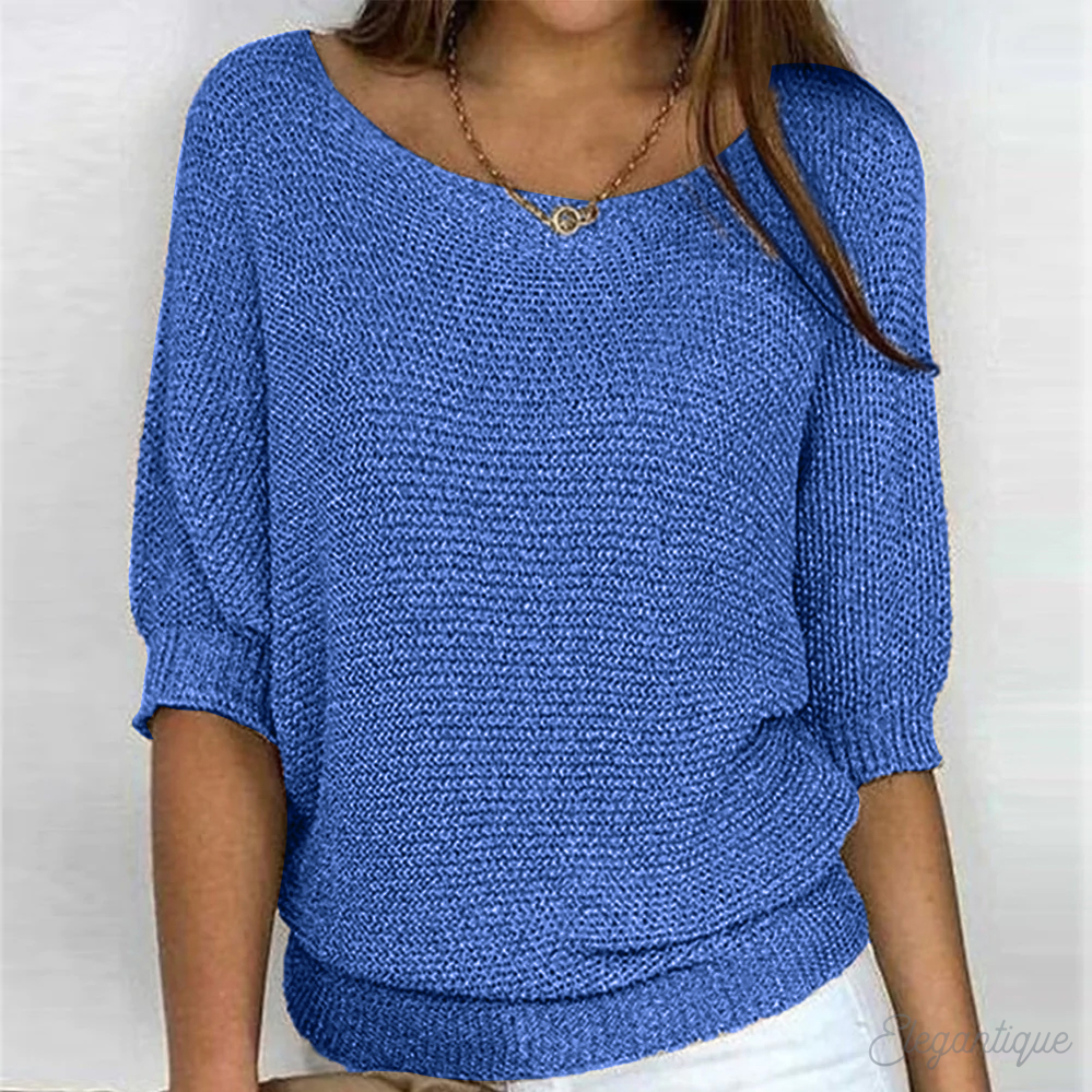 💥Hot Sale🔥Casual Pullover Loose Knitted Top