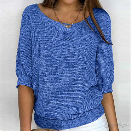 💥Hot Sale🔥Casual Pullover Loose Knitted Top