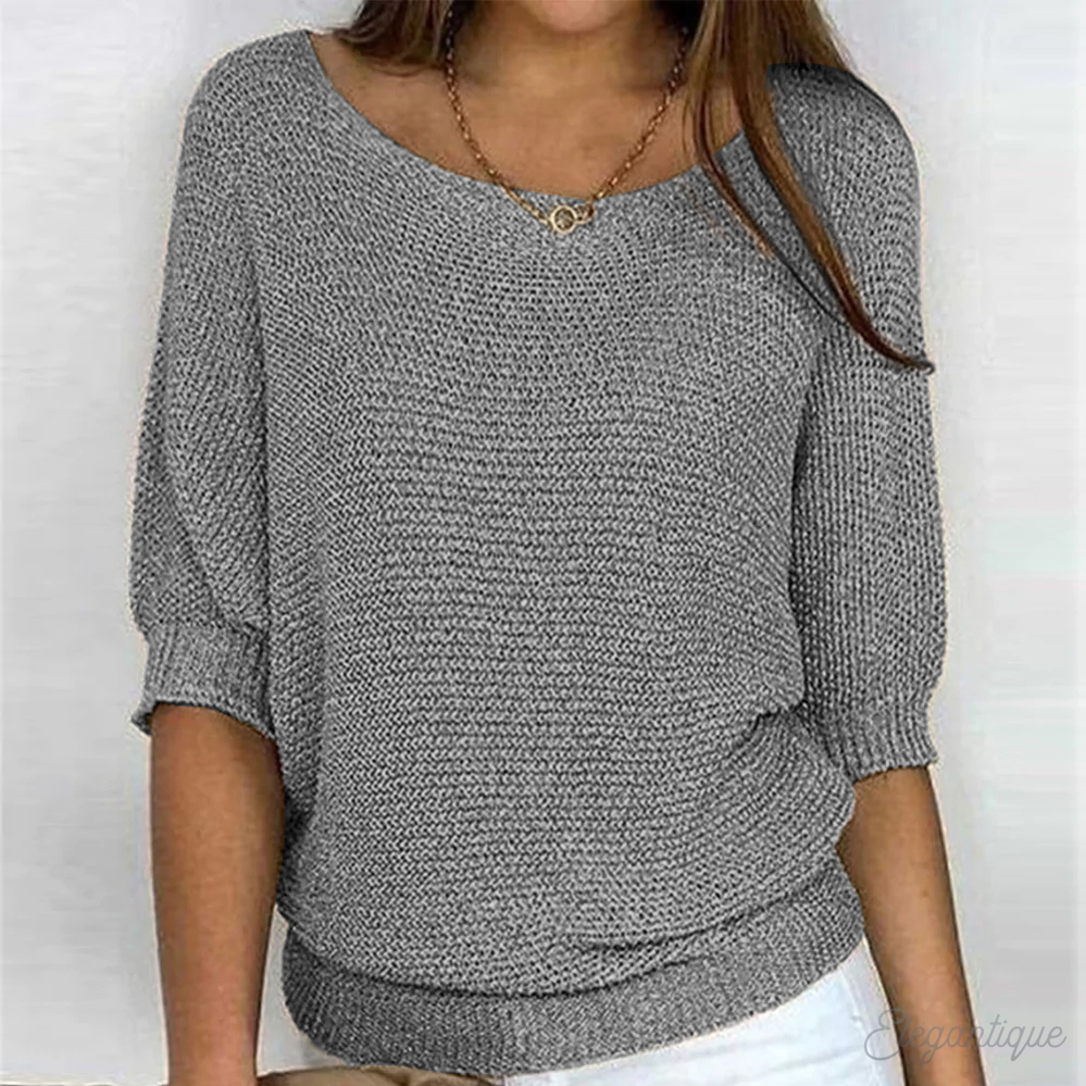 💥Hot Sale🔥Casual Pullover Loose Knitted Top