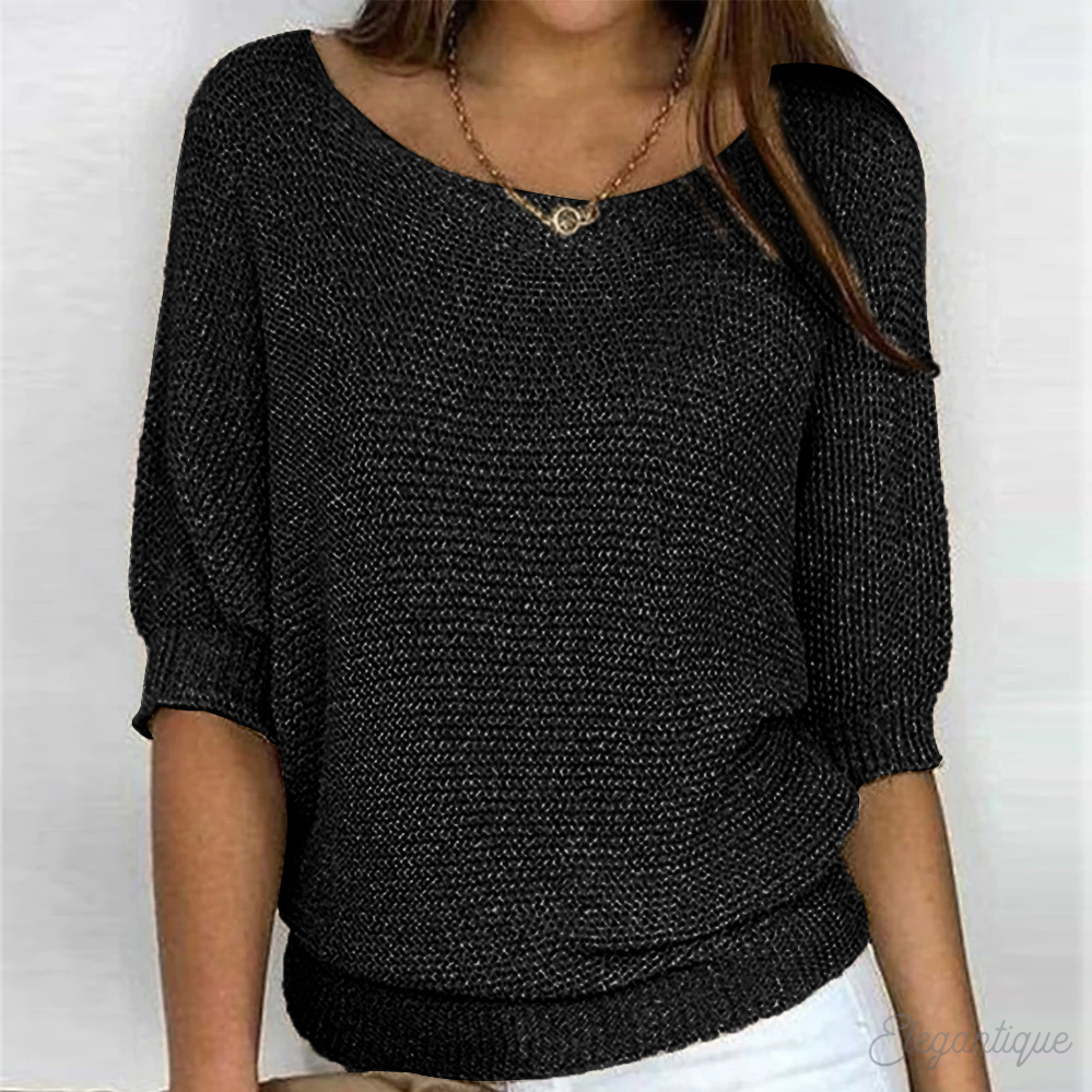💥Hot Sale🔥Casual Pullover Loose Knitted Top