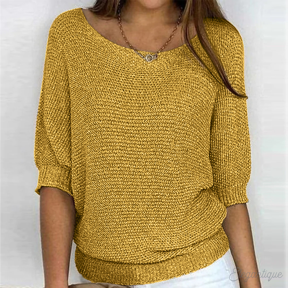 💥Hot Sale🔥Casual Pullover Loose Knitted Top
