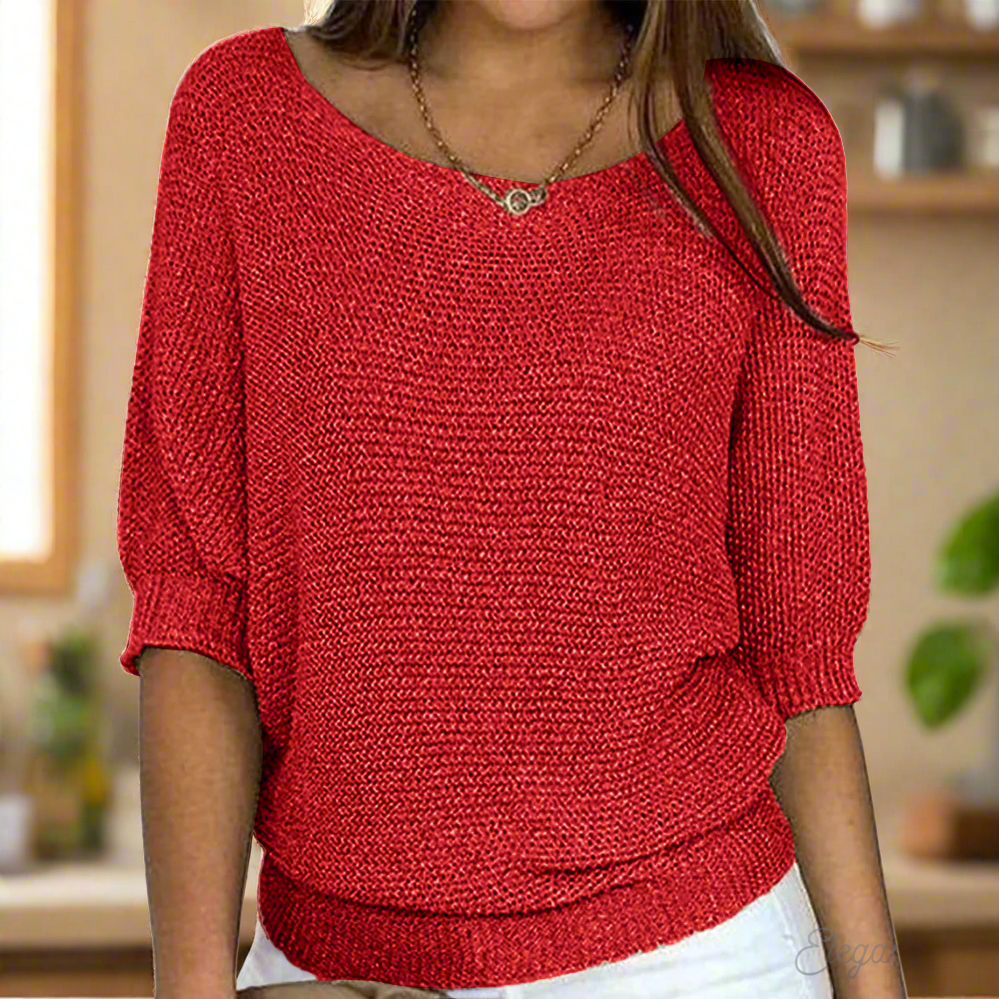 💥Hot Sale🔥Casual Pullover Loose Knitted Top