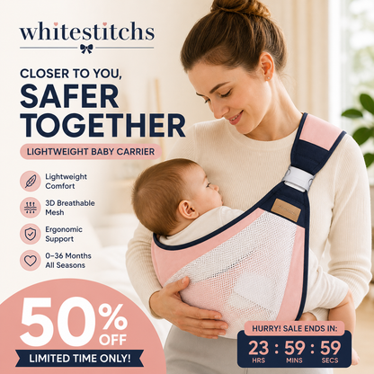 ⏰ LIMITED TIME 49% OFF! 🔥Lightweight Baby Carriers